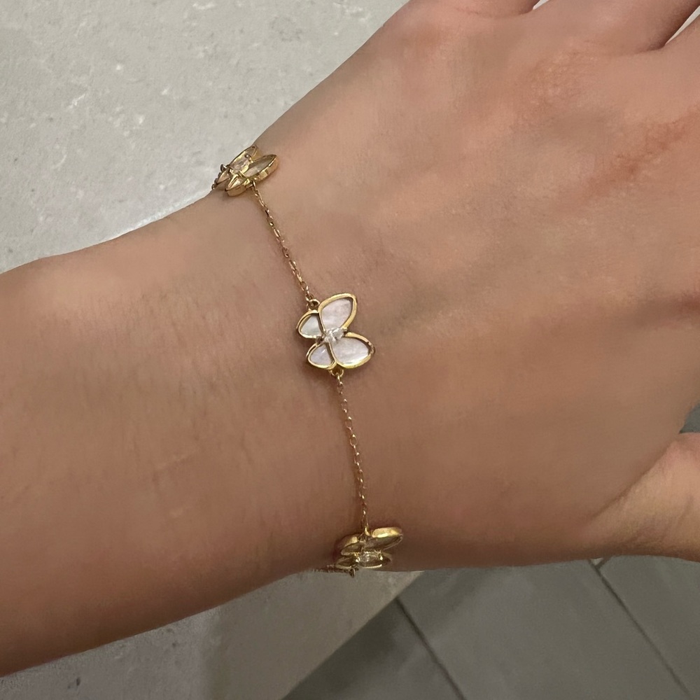 Butterfly bracelets sterling silver